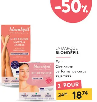 Offre: Cire haute performance corps et jambes