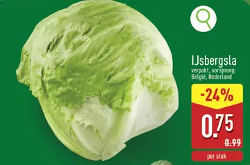 Aanbieding: IJsbergsla