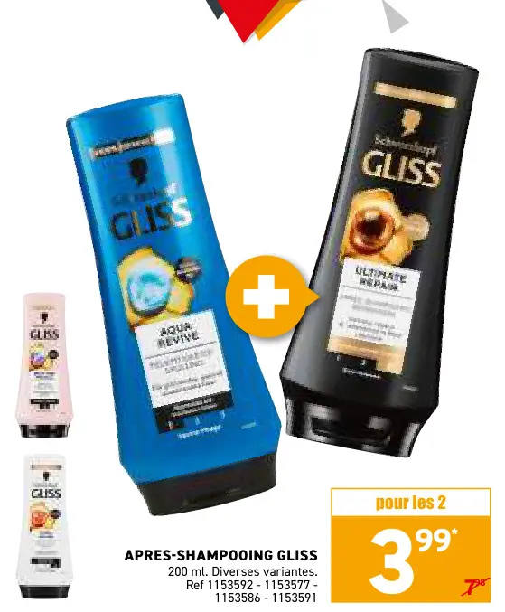 Offre: Apres-shampooing