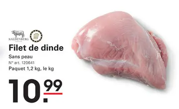 Offre: Filet de dinde