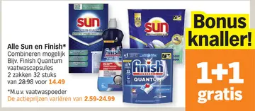 Aanbieding: Alle Sun en Finish