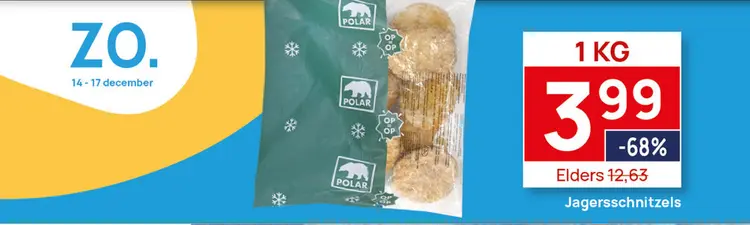 Aanbieding: Jagersschnitzel 1kg