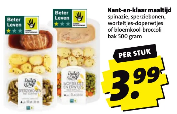 Aanbieding: Kant-en-klaar maaltijd
