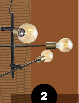 Aanbieding: Hanglamp Josefine cross