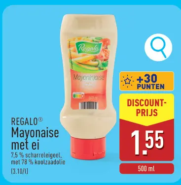 Promotie: Mayonaise met ei