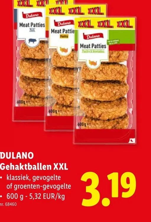 Promotie: Gehaktballen XXL