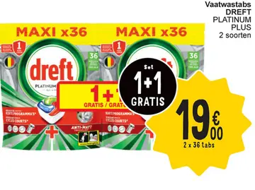 Aanbieding: Dreft platinum plus