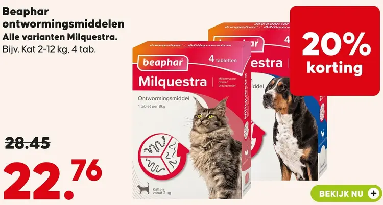 Aanbieding: Ontwormingsmiddelen