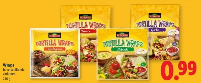 Aanbieding: Tortilla Wraps
