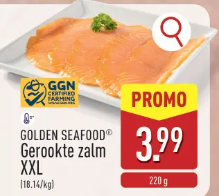 Promotie: Gerookte zalm XXL