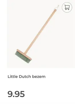 Aanbieding: Little Dutch bezem