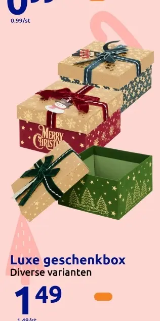 Aanbieding: Luxe geschenkbox