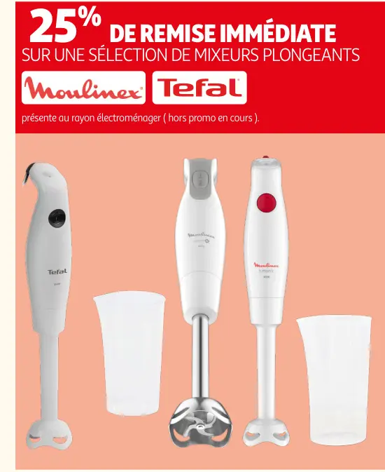 Offre: Mixeurs plongeants