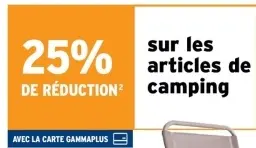 Offre: Fauteuil de camping couleur sable