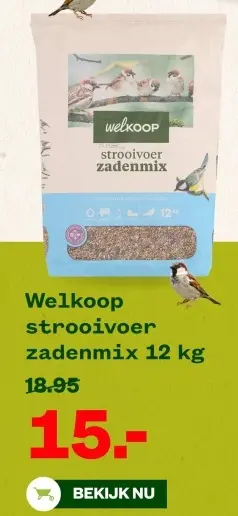 Aanbieding: strooivoer zadenmix