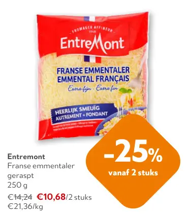 Promotie: Franse emmentaler