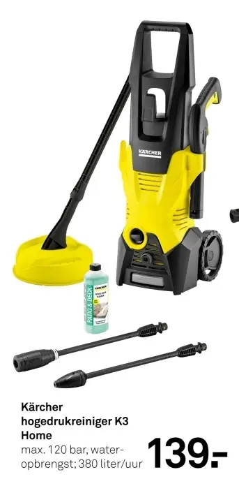 Aanbieding: Hogedrukreiniger K3 Home