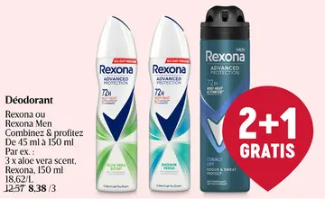Offre: Déodorant