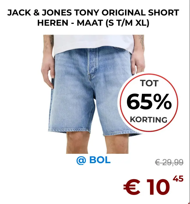 Aanbieding: Tony original short