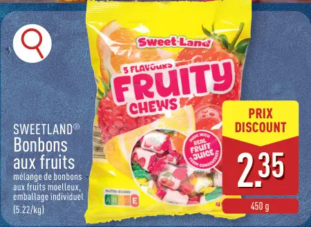 Offre: Bonbons aux fruits