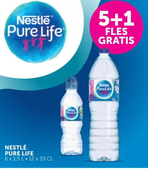 Promotie: Nestlé Pure Life