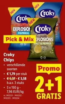 Promotie: Chips