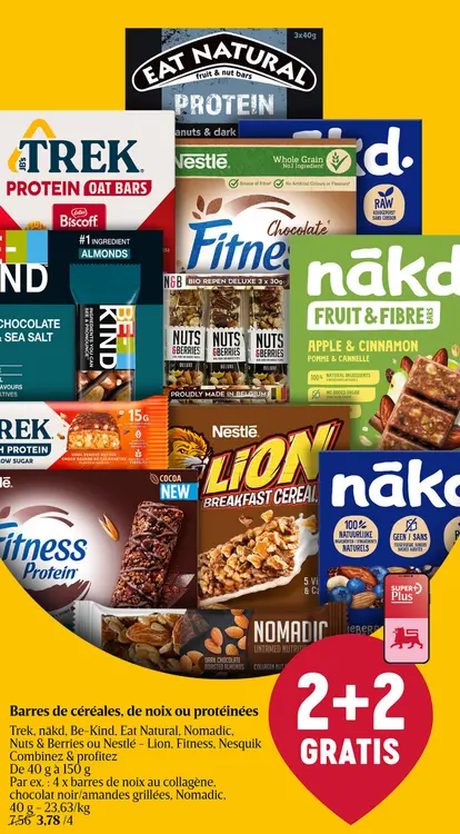 Offre: Barre de céréales | Chocolat | Lait