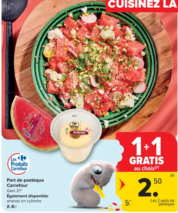 Offre: Part de pastèque