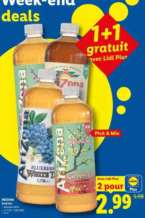 Offre: Iced tea