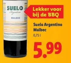 Aanbieding: Suelo Argentino Malbec