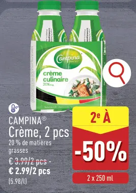 Offre: Crème