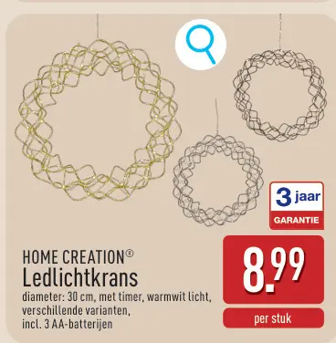 Aanbieding: Ledlichtkrans