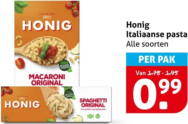 Aanbieding: Italiaanse pasta