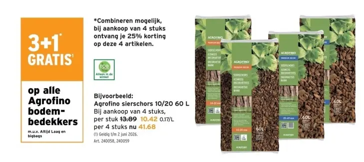 Promotie: Agrofino sierschors 10/20