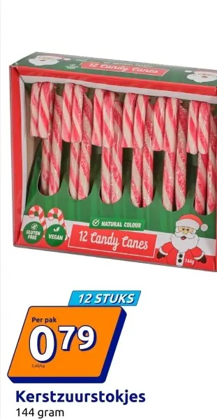 Aanbieding: Kerstzuurstokjes