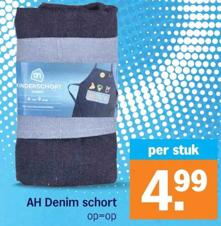 Aanbieding: AH Denim schort
