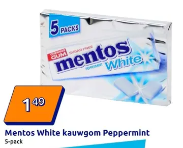 Aanbieding: White kauwgom Peppermint