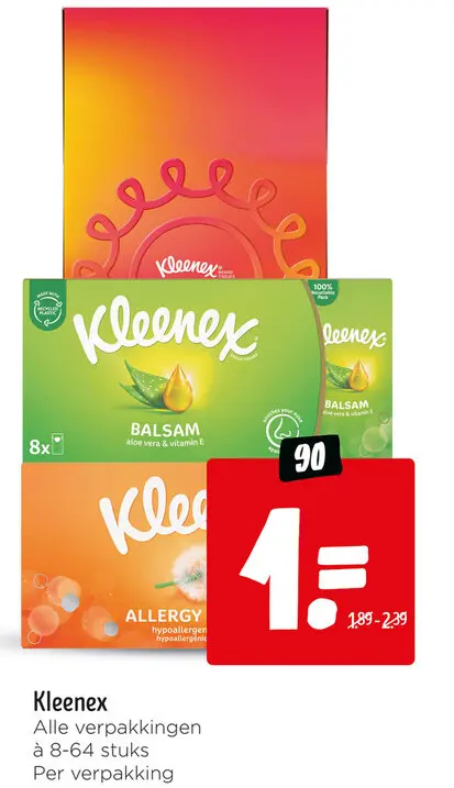 Aanbieding: Kleenex