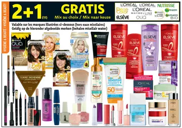 Offre: Mix au choix / Mix naar keuze