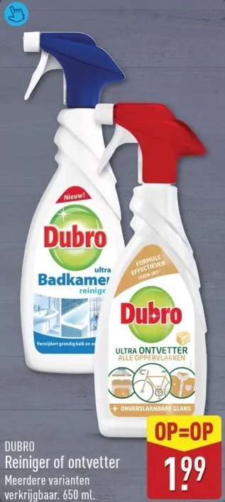Aanbieding: Reiniger of ontvetter