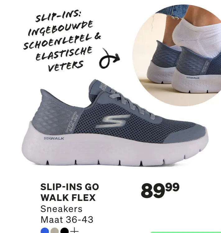 Aanbieding: Slip-ins go walk flex