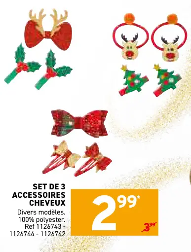 Offre: Accessoires cheveux