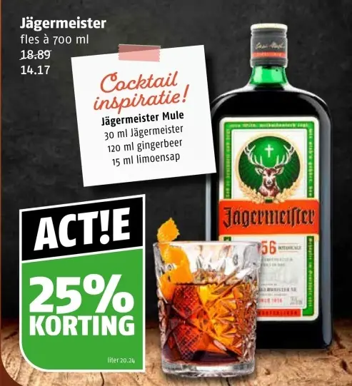 Aanbieding: Jägermeister