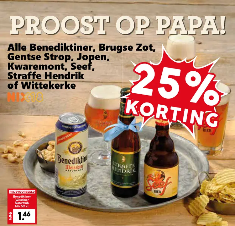 Aanbieding: Alle Benediktiner, Brugse Zot, Gentse Strop, Jopen, Kwaremont, Seef, Straffe Hendrik of Wittekerke