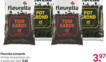 Aanbieding: Fleurella tuinaarde