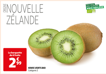 Offre: KIWIS VERTS BIO