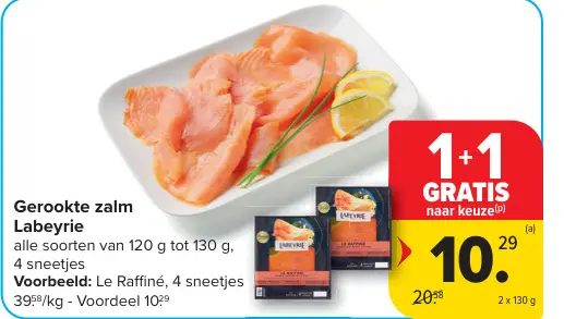 Promotie: Gerookte zalm