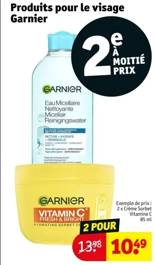 Offre: Eau Micellaire Nettoyante Micellair Reiniging