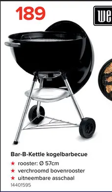 Promotie: BBQ Bar-B-Kettle 57 cm