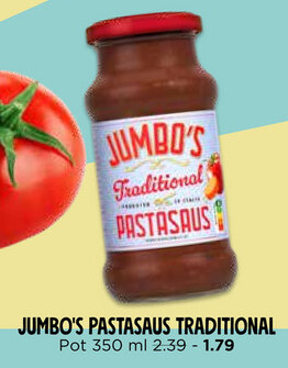 Aanbieding: JUMBO'S PASTASAUS TRADITIONAL